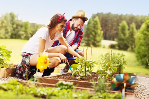 Encrypted payment handling for landscaping invoices